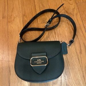 Green Coach Morgan Saddle Bag, great condition